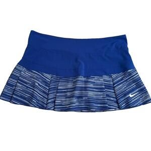 Nike Blue & White Tennis Skirt Size M